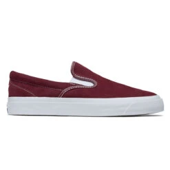Converse One Star CC Slip Pro Shoes - Deep Bordeaux/White/White
