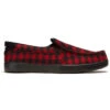 DC Villain 2 Shoes - Black/Red Plaid -DADDIES Skate Gear 194466504285 1