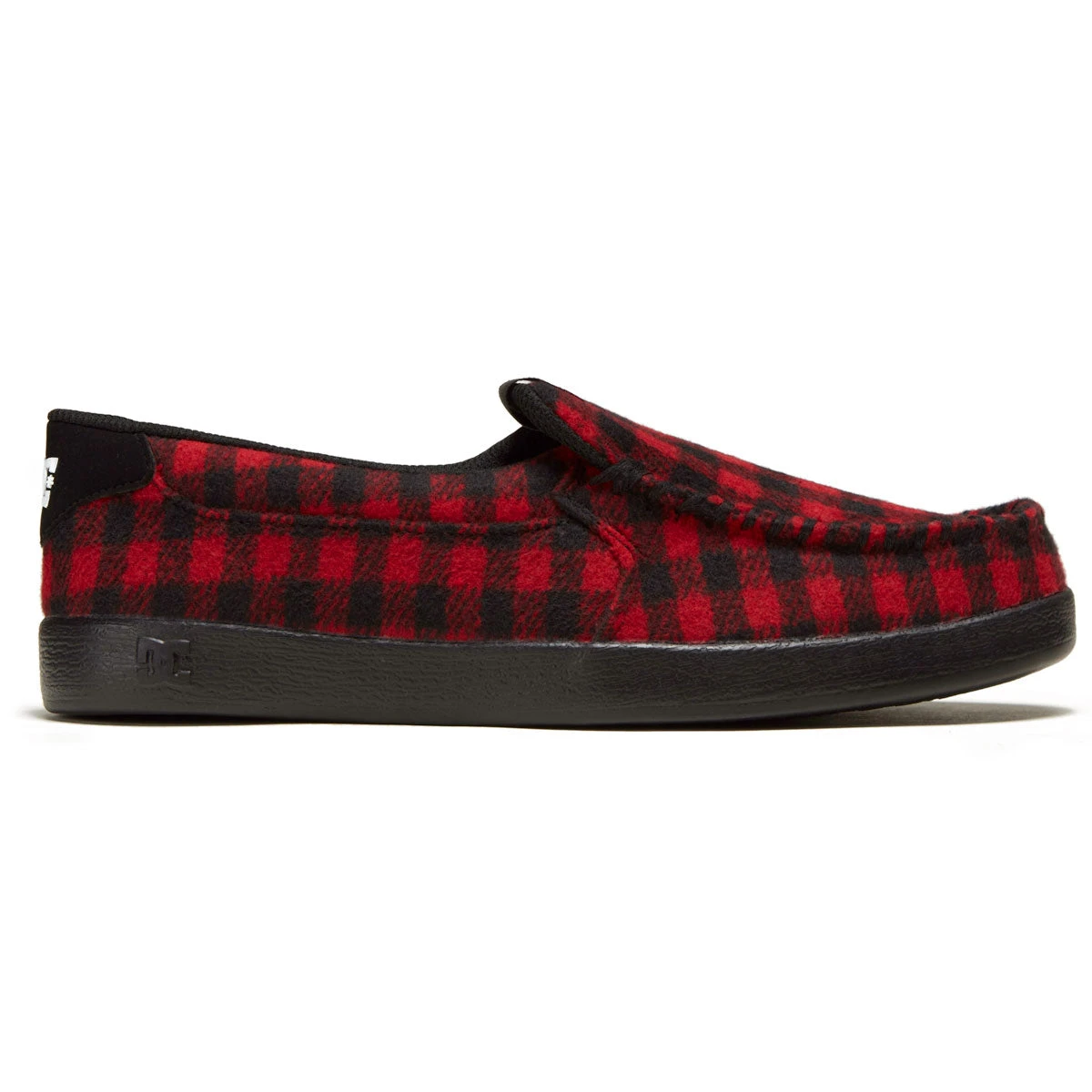DC Villain 2 Shoes - Black/Red Plaid 3 DC Villain 2 Shoes - Black/Red Plaid