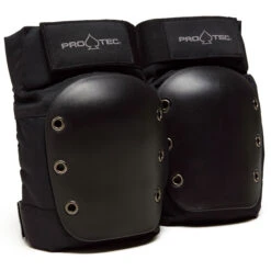 Pro-Tec Open Back Street Knee Pads - Black