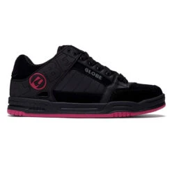 Globe Tilt Shoes - Black/Black/Pink