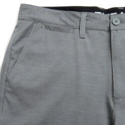 RVCA Back In Hybrid Shorts - Athletic Heather -DADDIES Skate Gear 194687655155 3