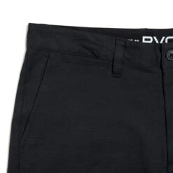RVCA Back In Hybrid Shorts - Black -DADDIES Skate Gear 194687656282 3