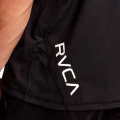 RVCA Sport Vent Polo Shirt - Black 8 RVCA Sport Vent Polo Shirt - Black -DADDIES Skate Gear 194687679564 3