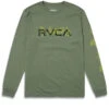 RVCA Desertscape Long Sleeve T-Shirt - Jade