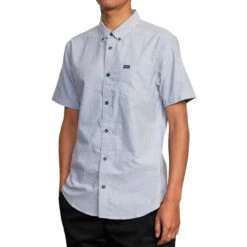 RVCA Thatll Do Stretch Shirt - Pavement 2 -DADDIES Skate Gear 194687922967 3