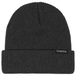 Emerica Logo Clamp Beanie - Black