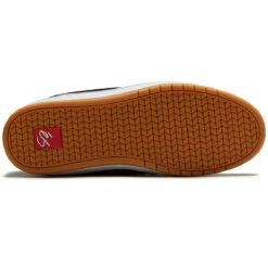 ES Accel Slim Mid Shoes - Black/White/Silver -DADDIES Skate Gear 194691418869 4