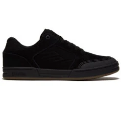 Emerica Heritic Shoes - Black/Black
