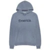 Emerica Pure Logo Hoodie - Grey/Navy -DADDIES Skate Gear 194691549266 1