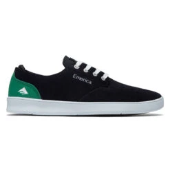 Emerica Romero Laced Shoes - Black/Green/White