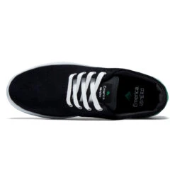 Emerica Romero Laced Shoes - Black/Green/White -DADDIES Skate Gear 194691582041 3