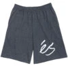 ES Big Script Sweat Shorts - Black/Heather 1 ES Big Script Sweat Shorts - Black/Heather -DADDIES Skate Gear 194691612793 1
