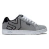 Etnies Fader Shoes - Light Grey/Black -DADDIES Skate Gear 194691632722 1
