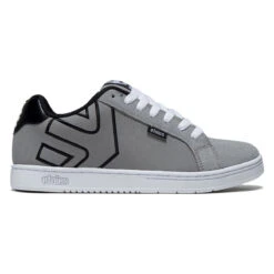 Etnies Fader Shoes - Light Grey/Black