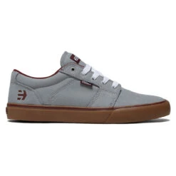 Etnies Barge Ls Shoes - Grey/Gum/Red
