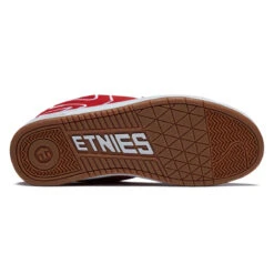 Etnies Fader Shoes - Red/White/Gum -DADDIES Skate Gear 194691647061 4