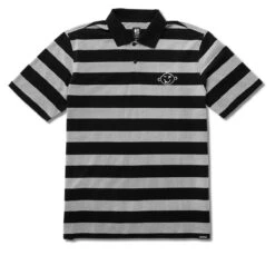 Etnies KO Polo Shirt - Black/Charcoal