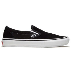 Vans Skate Slip-on Shoes - Black/White