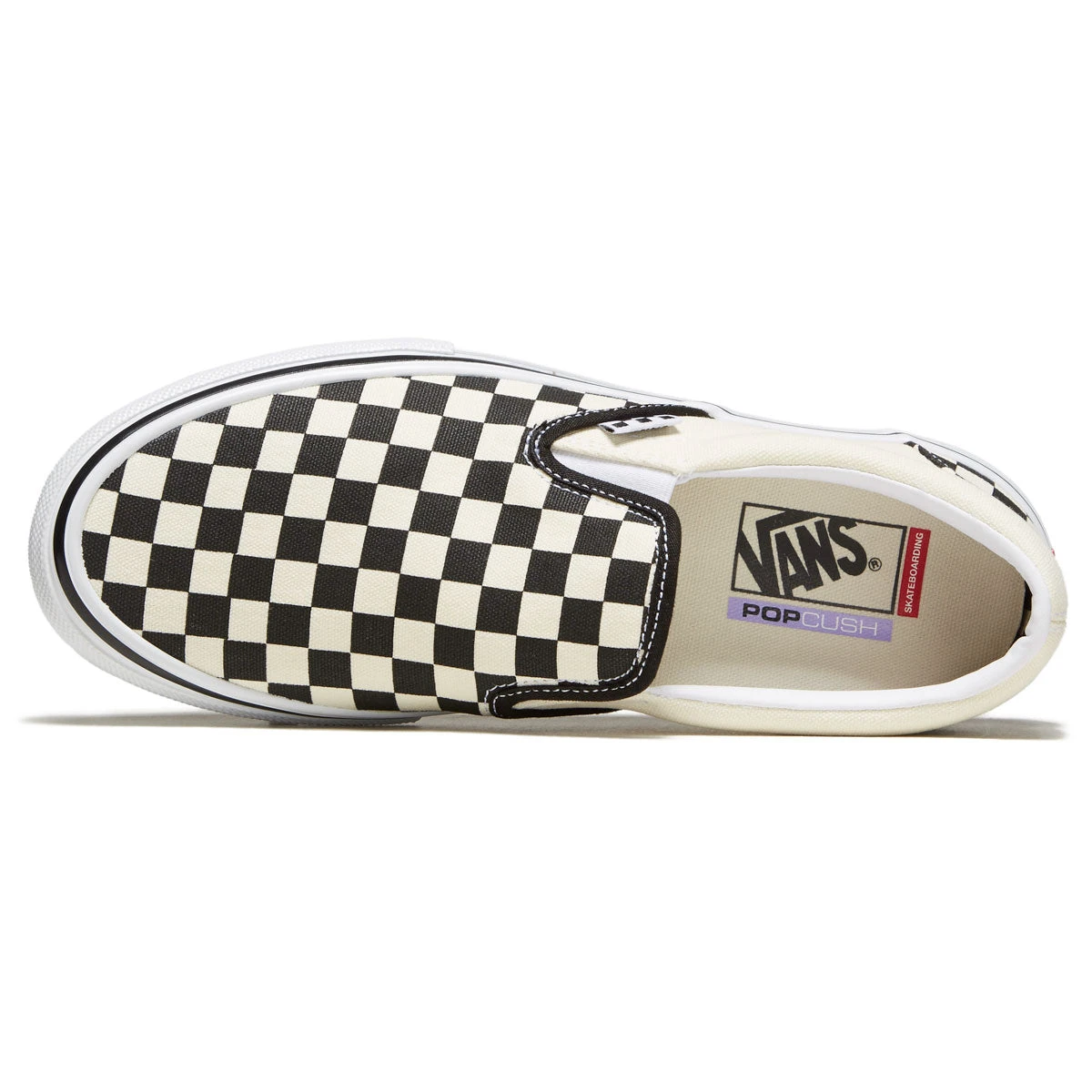 Vans Skate Slip-on Shoes - Checkerboard Black/Off White 5 Vans Skate Slip-on Shoes - Checkerboard Black/Off White - Image 3