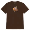 Primitive X Dragon Ball Z Comeback T-Shirt - Brown 1 Primitive X Dragon Ball Z Comeback T-Shirt - Brown -DADDIES Skate Gear 194942335822 1