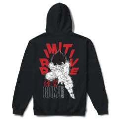Primitive X Dragon Ball Z Goku Energy Zip Hoodie - Black