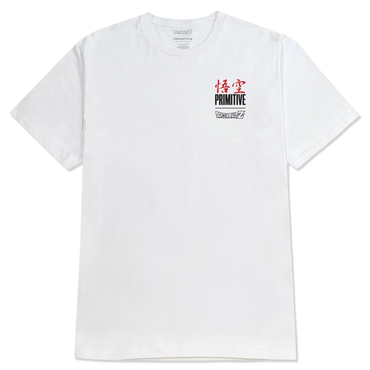 Primitive X Dragon Ball Z Goku Energy T-Shirt - White 4 Primitive X Dragon Ball Z Goku Energy T-Shirt - White - Image 2