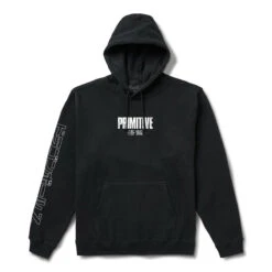 Primitive X Dragon Ball Z Vegeance Hoodie - Black 6 Primitive X Dragon Ball Z Vegeance Hoodie - Black -DADDIES Skate Gear 194942338816 2