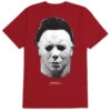 Primitive X Halloween Mask T-Shirt - Cardinal -DADDIES Skate Gear 194942344152 1