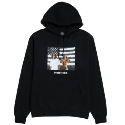 Primitive X Outkast Stripes Hoodie - Black