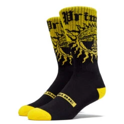 Primitive X Sublime Arise Socks - Yellow