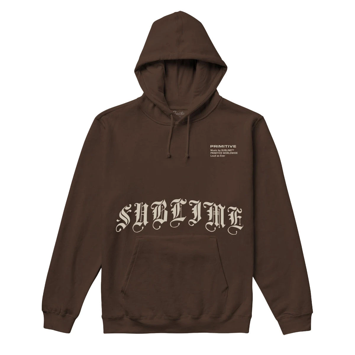 Primitive X Sublime Memory Hoodie - Brown 4 Primitive X Sublime Memory Hoodie - Brown - Image 2