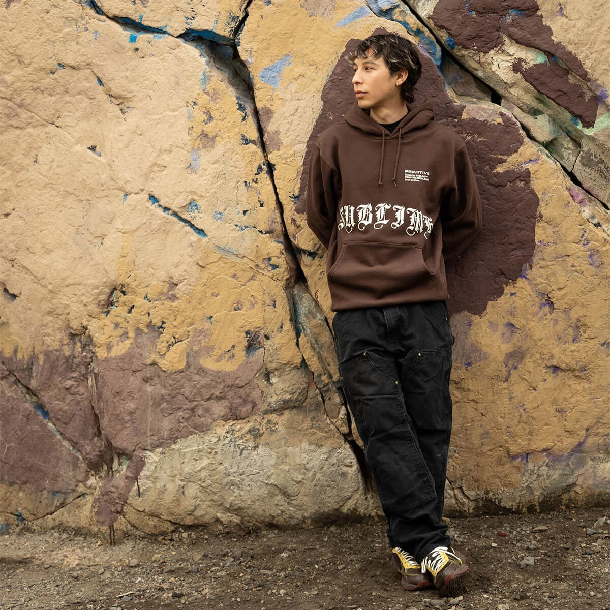 Primitive X Sublime Memory Hoodie - Brown 6 Primitive X Sublime Memory Hoodie - Brown - Image 4