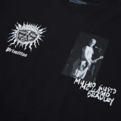 Primitive X Sublime Hello T-Shirt - Black -DADDIES Skate Gear 194942362231 3