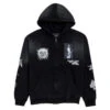 Primitive X Sublime Hello Zip Up Hoodie - Black
