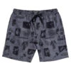 Primitive X Sublime Boardwalk Shorts - Charcoal -DADDIES Skate Gear 194942362910 1