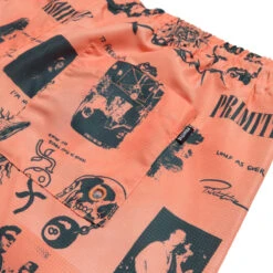 Primitive X Sublime Boardwalk Shorts - Coral -DADDIES Skate Gear 194942362965 4