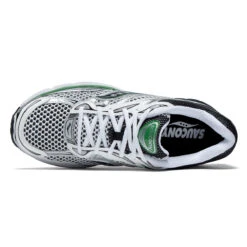Saucony Progrid Omni 9 Shoes - Silver/Green -DADDIES Skate Gear 195020936405 3