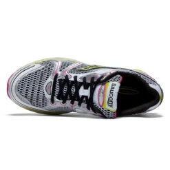 Saucony Progrid Triumph 4 Shoes - White/Fluo -DADDIES Skate Gear 195020976036 3