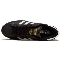 Adidas Superstar Adv Shoes - Core Black/White/White -DADDIES Skate Gear 195739766614 3