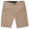 Volcom Frickin Modern Stretch 21 Shorts - Khaki -DADDIES Skate Gear 196134272762 1