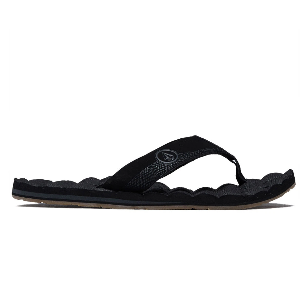 Volcom Recliner Sandals - Black Destructo 3 Volcom Recliner Sandals - Black Destructo