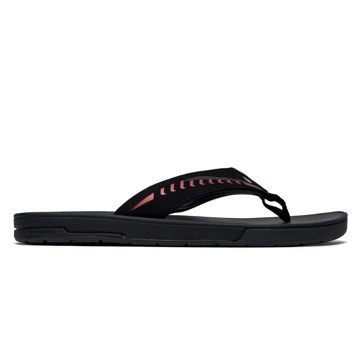 Volcom Jack Robinson Sandals - Black/Red 3 Volcom Jack Robinson Sandals - Black/Red