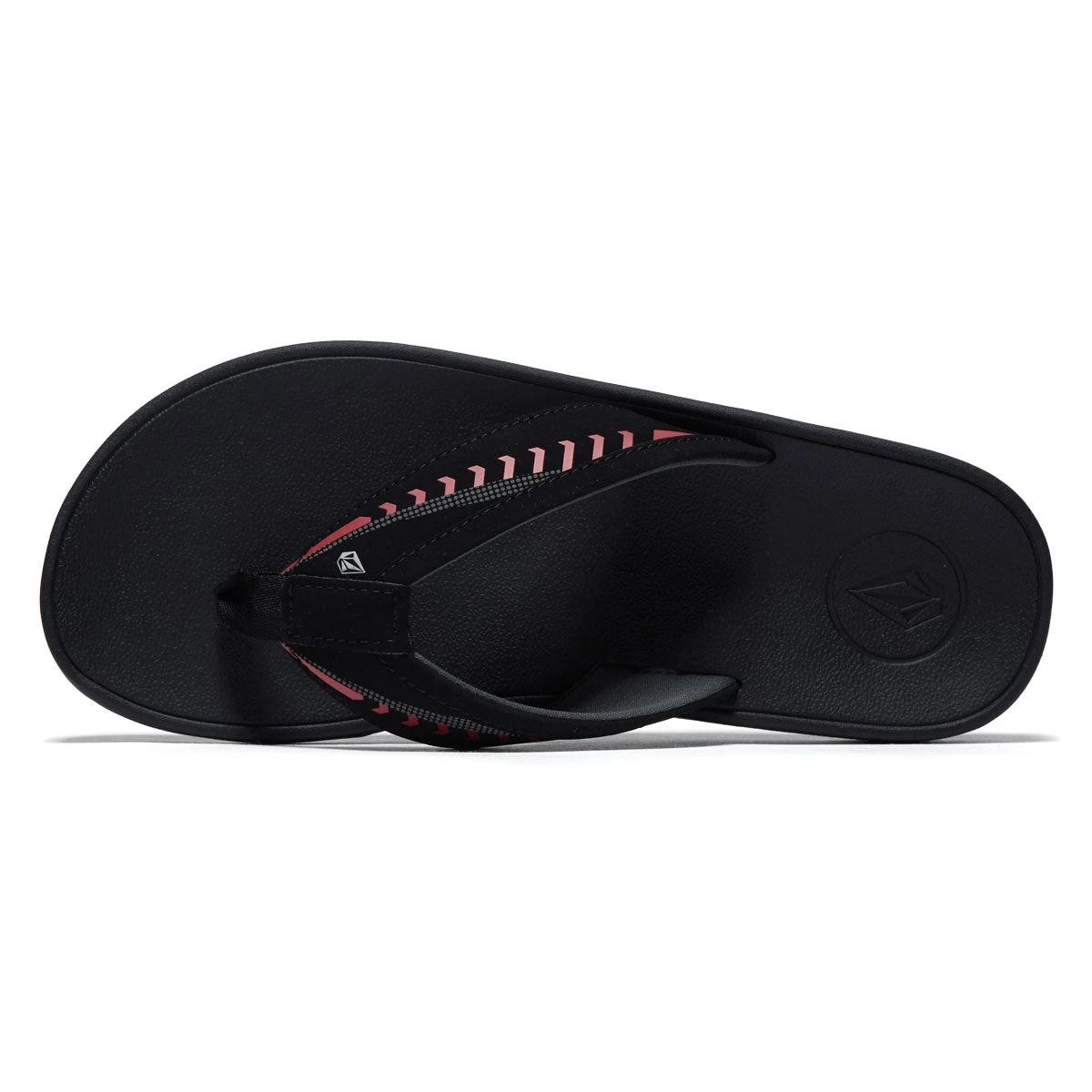 Volcom Jack Robinson Sandals - Black/Red 5 Volcom Jack Robinson Sandals - Black/Red - Image 3