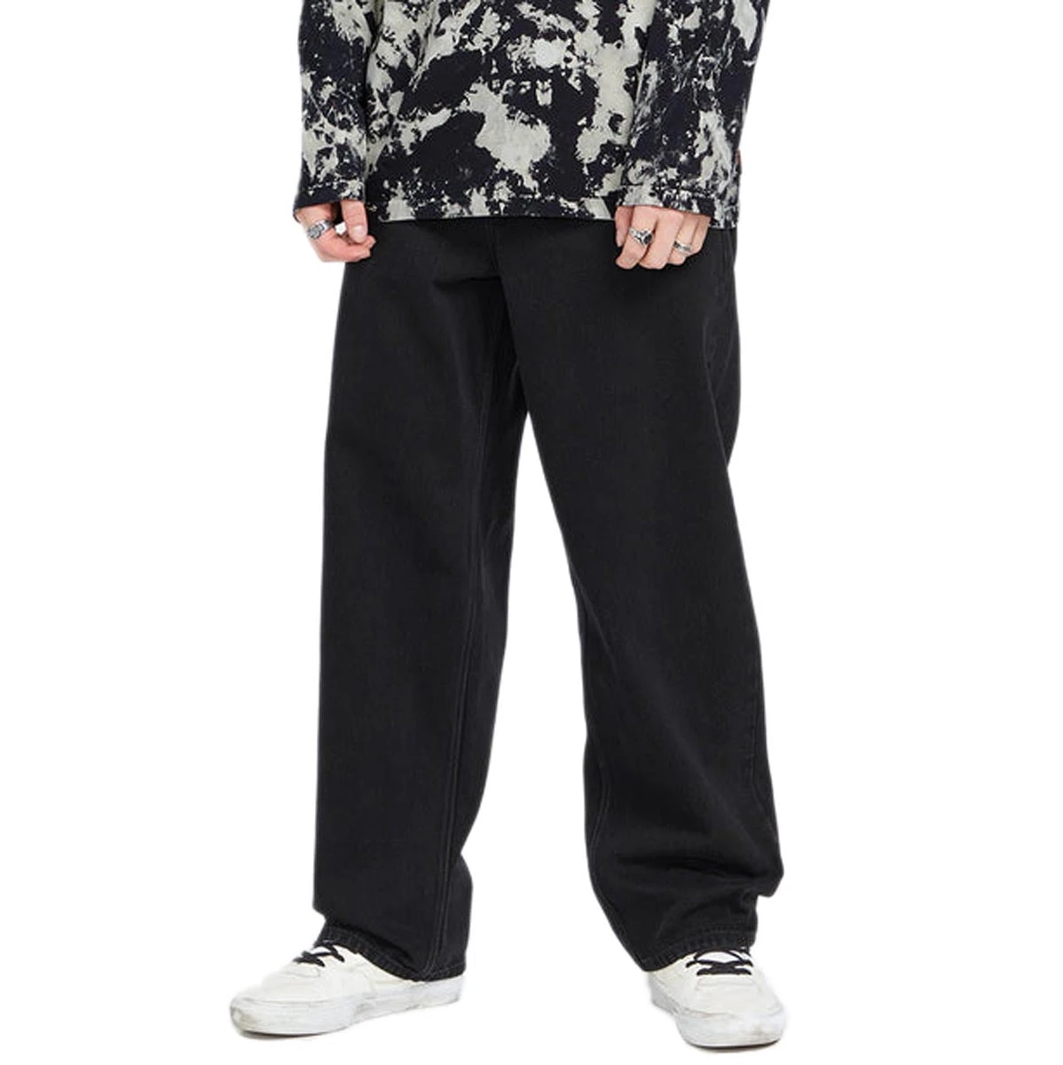 Volcom Billow Denim Jeans - New Black 4 Volcom Billow Denim Jeans - New Black - Image 2