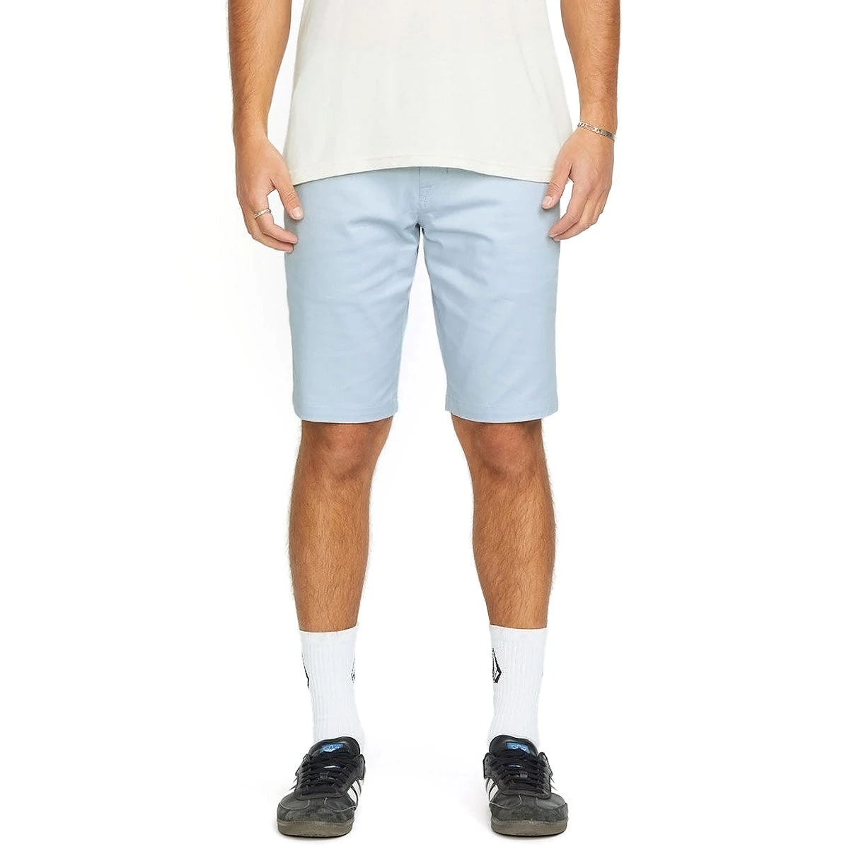 Volcom Frickin Modern Stretch 21 Shorts - Carolina Blue 5 Volcom Frickin Modern Stretch 21 Shorts - Carolina Blue - Image 3
