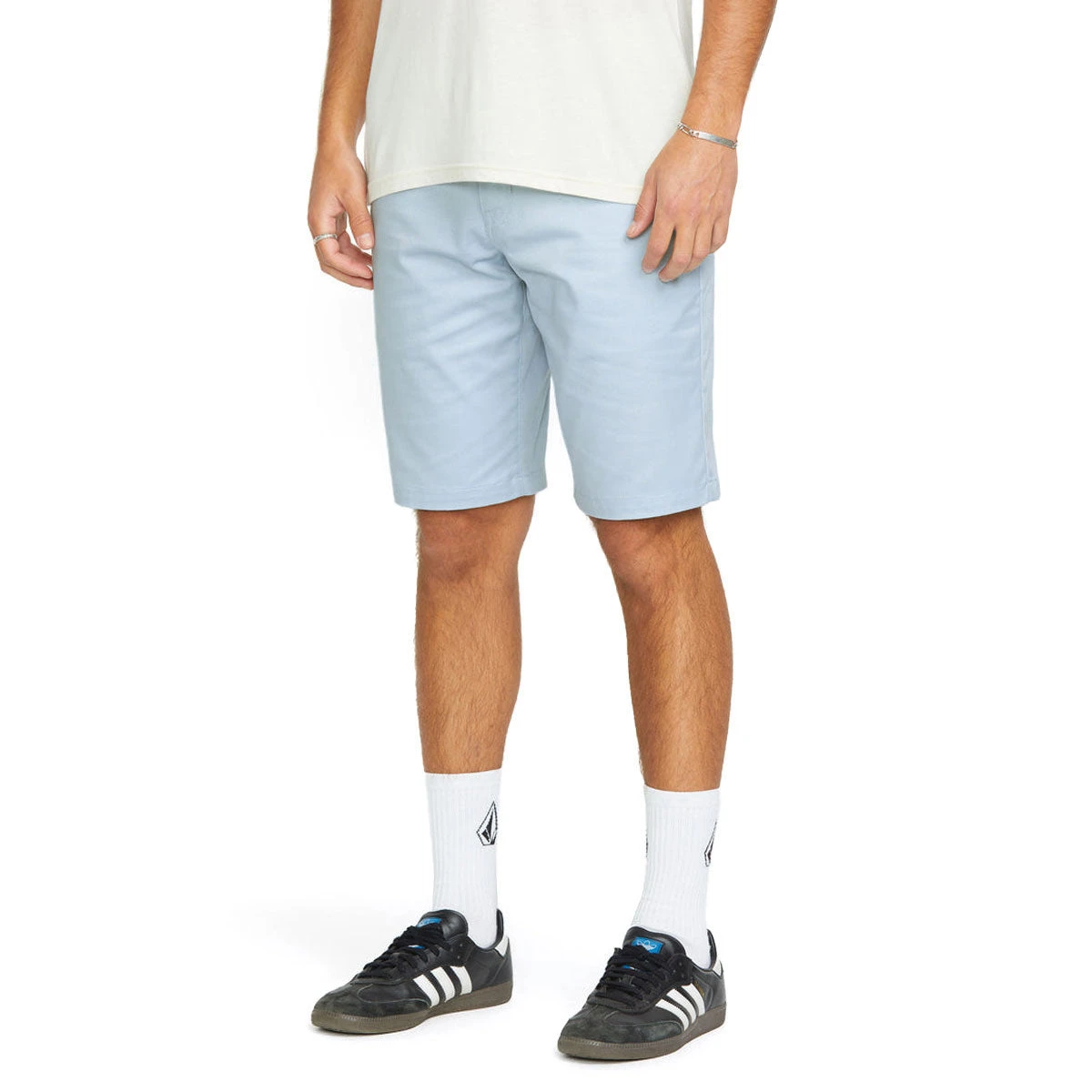 Volcom Frickin Modern Stretch 21 Shorts - Carolina Blue 7 Volcom Frickin Modern Stretch 21 Shorts - Carolina Blue - Image 5