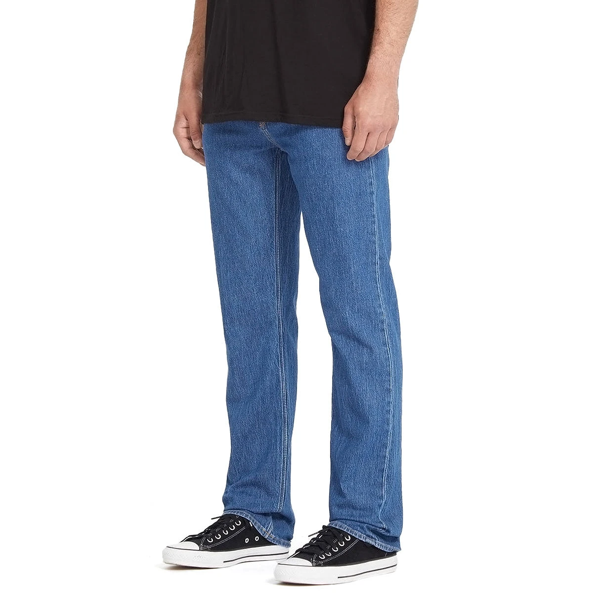 Volcom Solver Denim Jeans - Bold Blue 6 Volcom Solver Denim Jeans - Bold Blue - Image 4