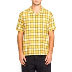 Volcom Stone Facet Shirt - Seedy Yellow