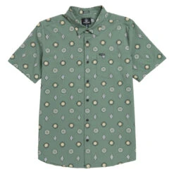 Volcom Mister Fib Shirt - Light Olive